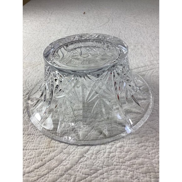 Bohemia 24% Lead Crystal Decorative Bowl*Czech Republic *NWB - Picture 4 of 9